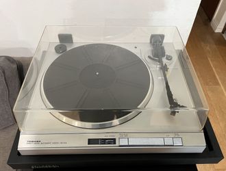 Toshiba SR-D3L Turntable Record Player, Rare Model And Recapped.