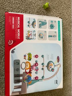 Baby crib musical mobile