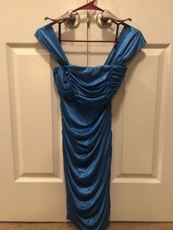 Royal Blue xoxo dress