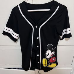 Mickey Mouse Jersey Size Womens XS 