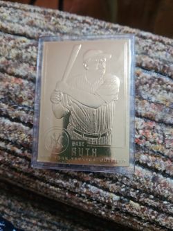 Bede Ruth NY-Yankees 22kGold Plated 