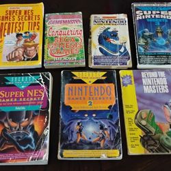 NES SNES SEGA GENESIS SUPER NINTENDO TIPS SECRETS CODES AND STRATEGY BOOKS GUIDES