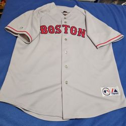 Used Vintage Boston Red Sox Daisuke Matsuzaka Majestic Jersey, Men's XXL 