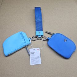 LuLu LEMON Dual Pouch Wristlet 