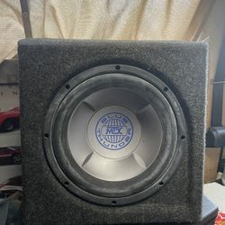 Blue Thunder Subwoofer