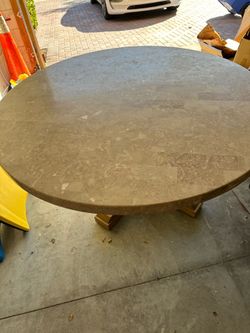 54” Round Dining Table By Ashley