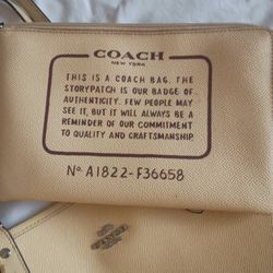 full size coach purse with wallet
