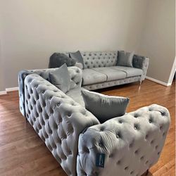 Brand New Sofa Loveseat In 📦 Finance Available 