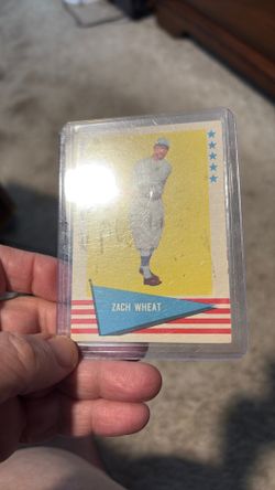 Zach Wheat  1961 Fleer