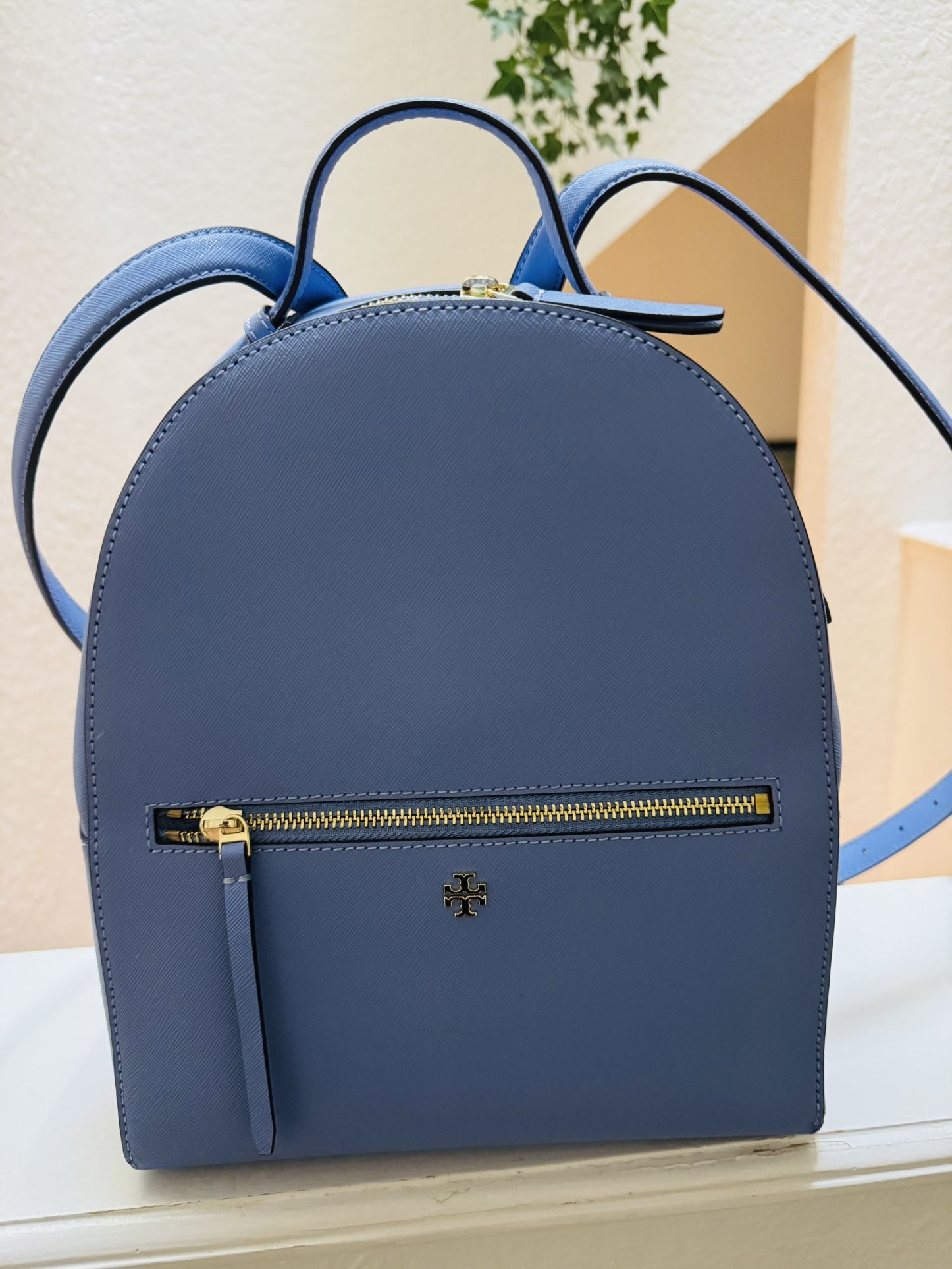 Authentic Lavender Tory Burch Backpack
