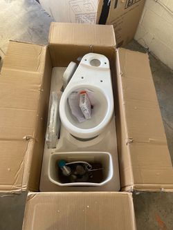 HOROW Best 2 Piece Toilet Round Skirted Toilet Model HWTT-R01S