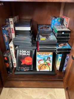 DVDs and VHS Tapes