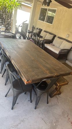 Outdoor table 4x 7