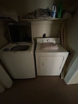 Washer and dryer