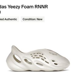 Adidas  Yeezy  Foam RNNR Size 10