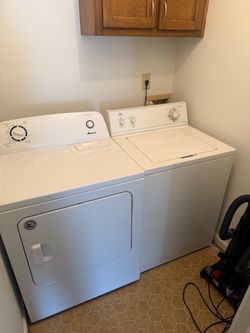 Washer and dryer
