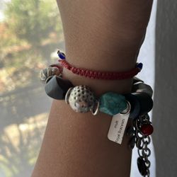 Antique Vintage Jewelry Bracelet With Turquoise $20 