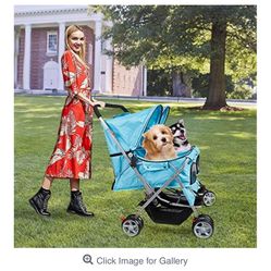 Brand New  Pet Double Stroller  Worth $190