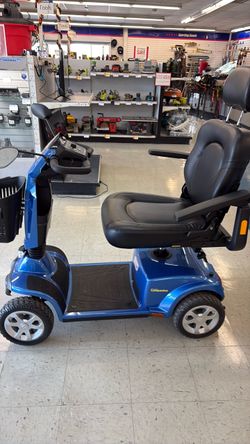 Pride Companion 4-Wheel Mobility Scooter Blue