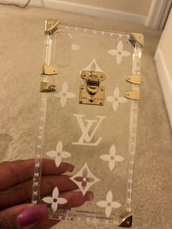 Transparent Trunk phone case, I phone X
