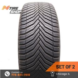 Set of 2 Used  9/32    235/50R19  103V  Michelin  CrossClimate 2
