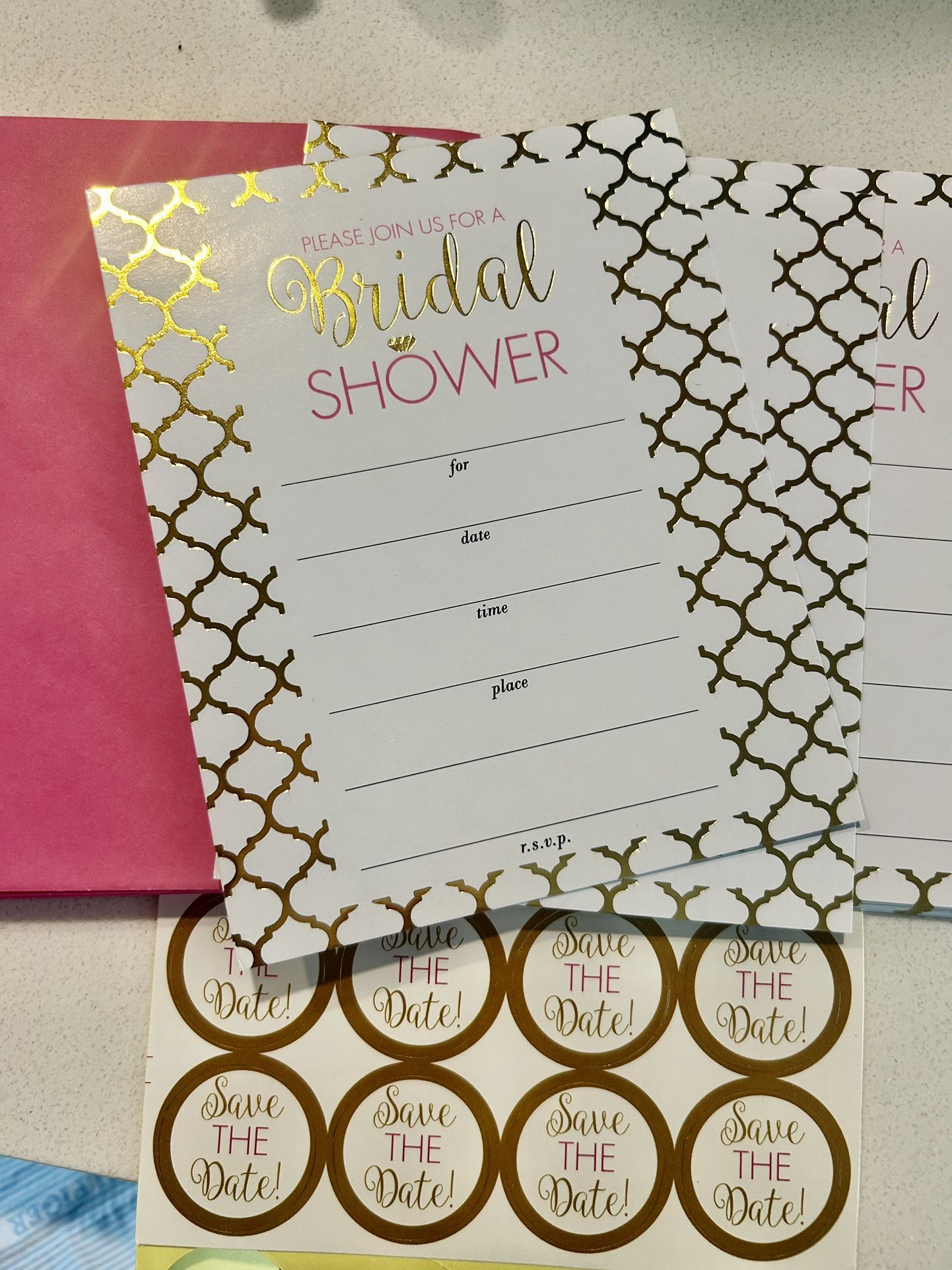 $5 Bridal Shower Invitations -20 Count