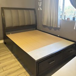 Queen Bed Frame And Headboard 