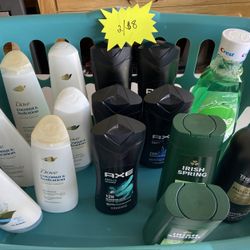 Stockpile Sale - Shampoo, Conditioner, Body wash, toothpaste, toothbrushes  & More!
