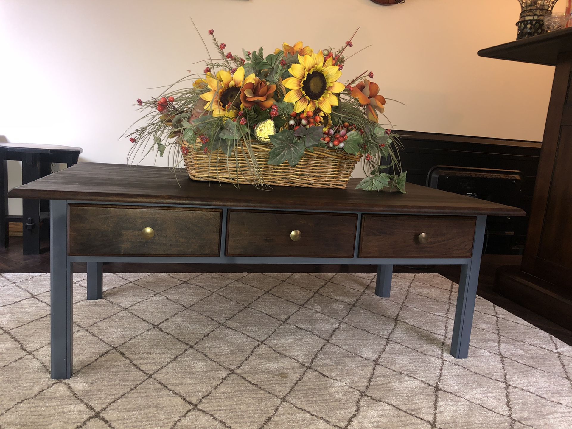 Big 3 drawer coffee table