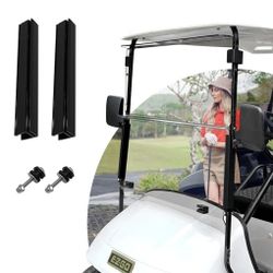 Golf Cart Windshield for EZGO TXT Gas and Electric Models, EZ GO TXT Windshield Fit for 1995-2013 e zgo txt Golf cart, Front Clear Windshield