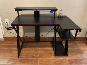 Bestier 42” L Shape Gaming Desk