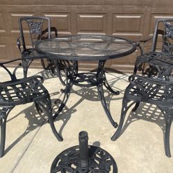 Wrought Iron Patio set