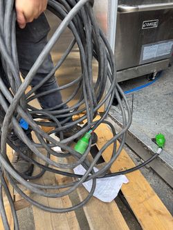 30 Amp black Extension Cord