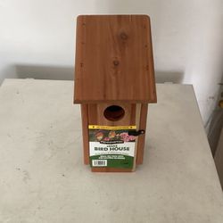 Brand New Cedar Bird House