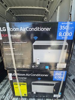 LG 8,000 BTU Window Air Conditioner  Cools Up To 350 sq.
