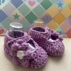 Baby Bootie  Hand Made ( 0-3 Months) 