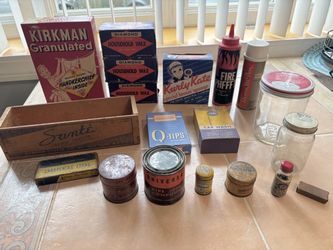 Lot Of Vintage / Nostalgic Household Products