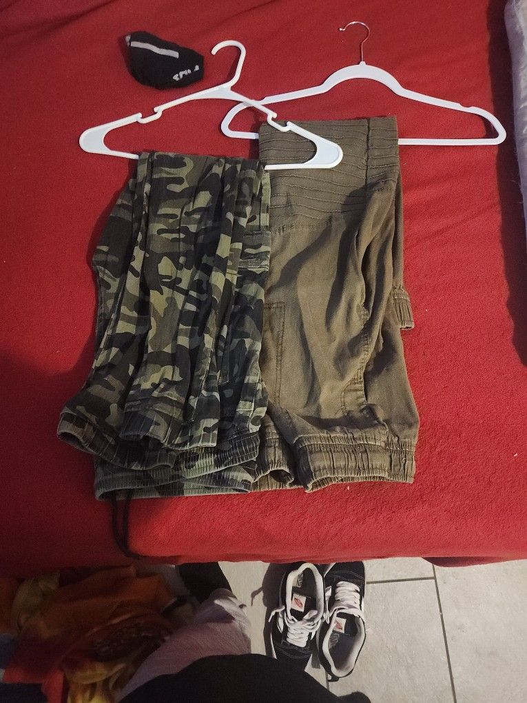 Cargo Joggers L Stretches