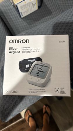 Omron Silver Argent Blood Pressure Monitor