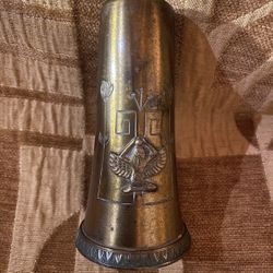 Benedict Karnak Brass 629 Egyptian Goddess Salt Shaker