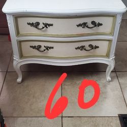 French provincial nightstand