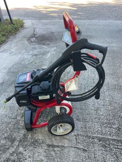 Troy / bilt pressure washer pressure cleaner 2800 psi/ 2.3 gpm works excellent it’s very strong start up on first pull and complete with e