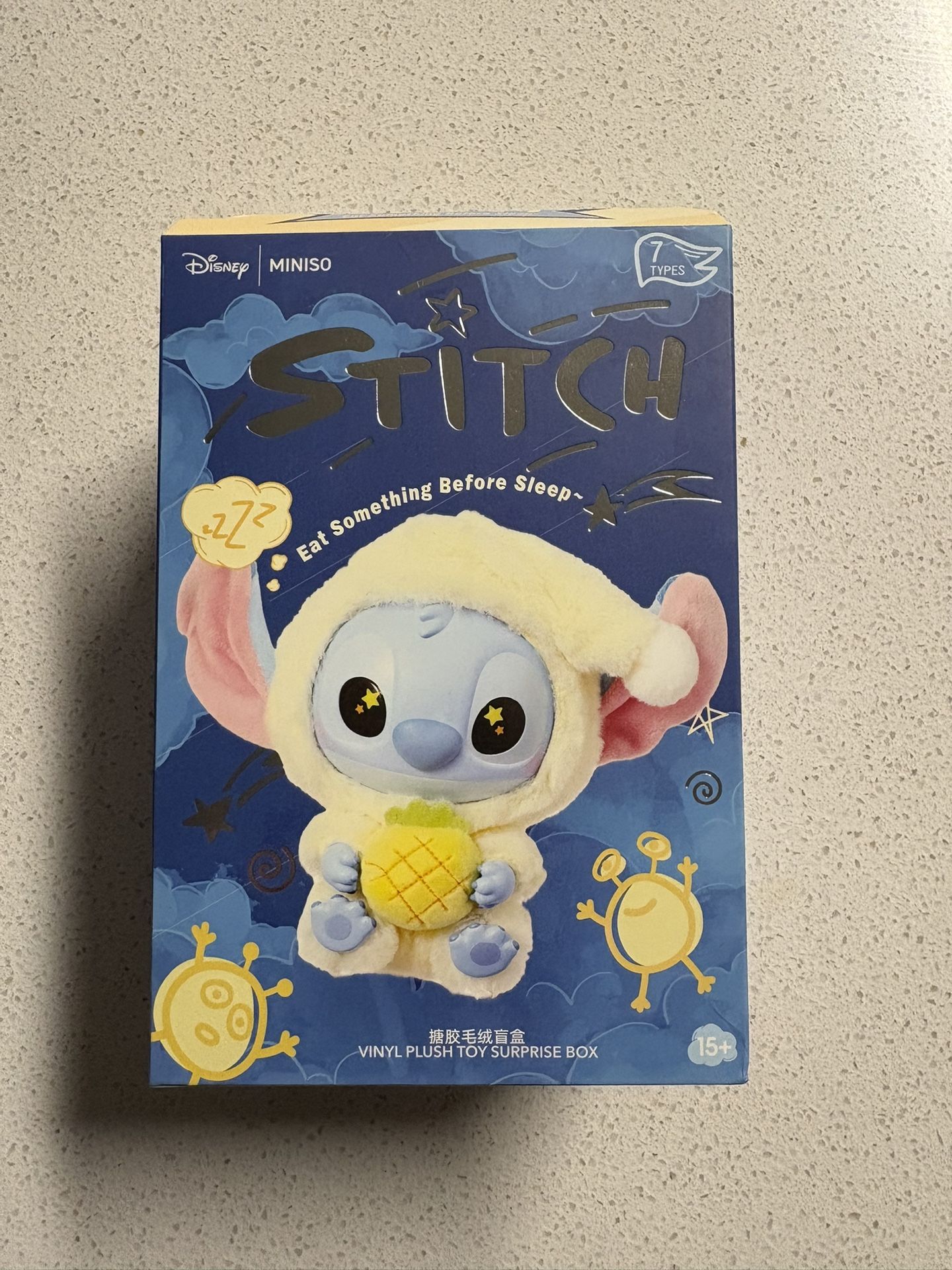 (original) Stitch Eat Something Plushy