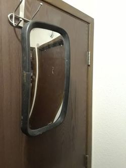 Heavy equipment mirror