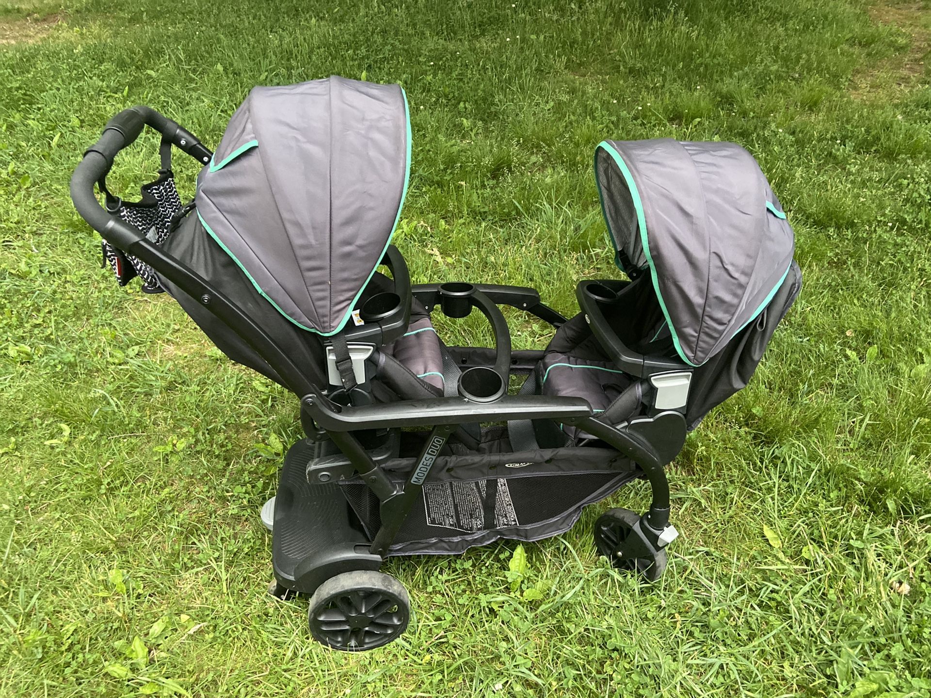 Double Stroller - Greco click connect Modes Duo