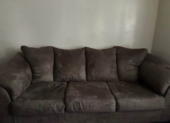 Jungle green sofa