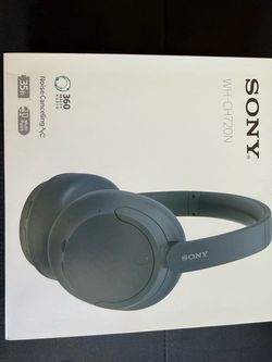 Sony WH-CH720N wireless noise-canceling headphones.