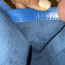 Blue LV Authentic Bag