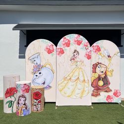 Beauty and the beast Party Decor