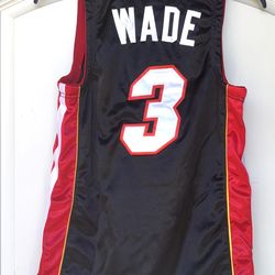 YOUTH:  LARGE - MIAMI HEAT #3 WADE JERSEY